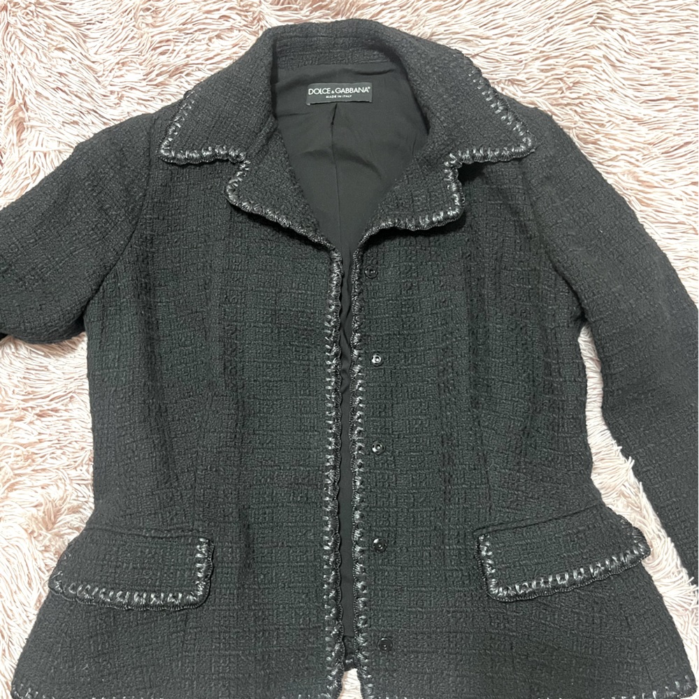 Dolce & Gabbana blazer dusty blue